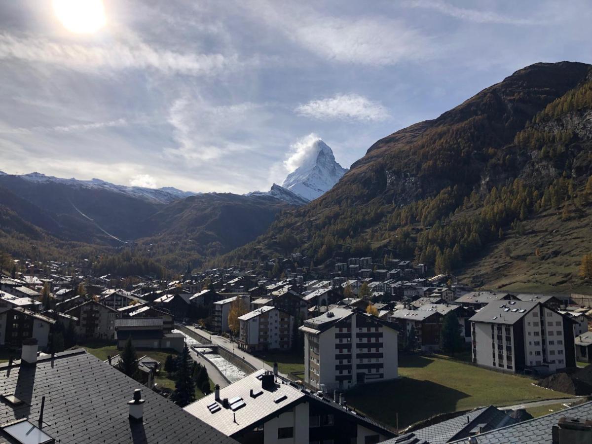 Wake Up To The Matterhorn Appartement Zermatt Buitenkant foto