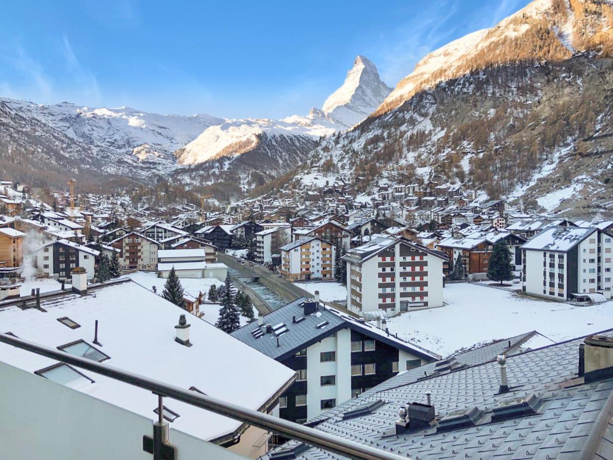 Wake Up To The Matterhorn Appartement Zermatt Buitenkant foto